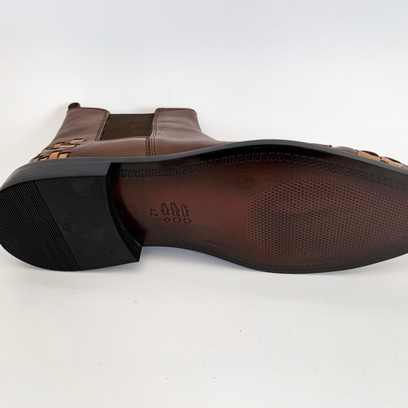 Brown Chelsea Leather Boots - Picture 2 of 5